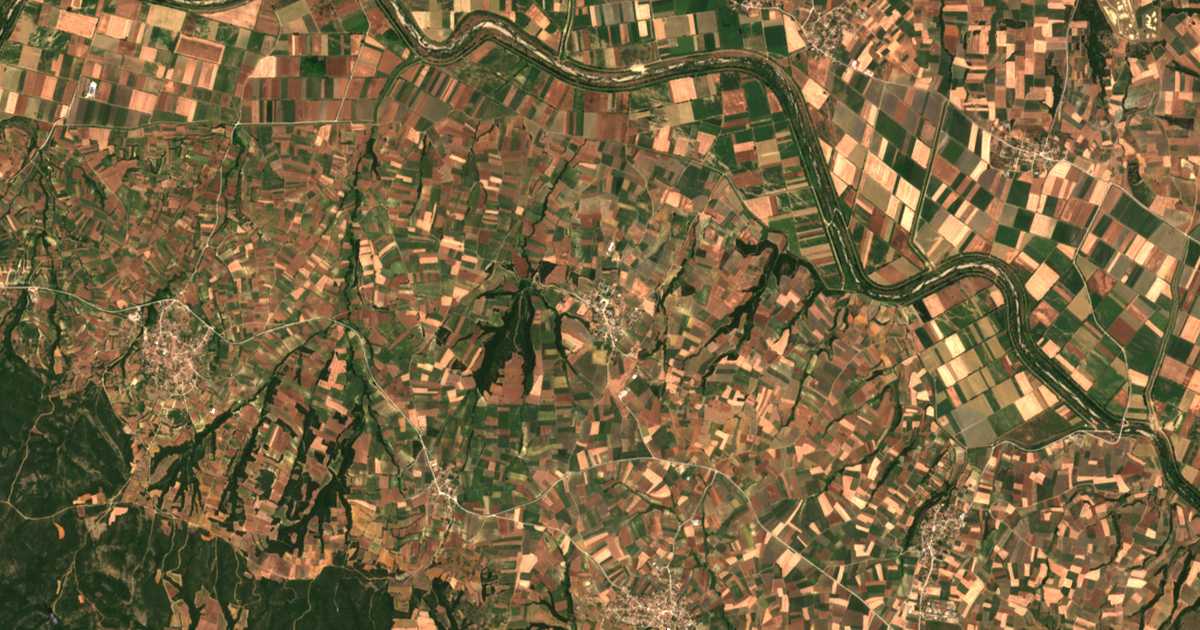 Mapa por satélite de Sávra