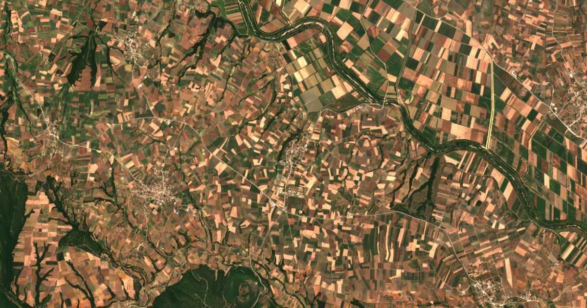 Mapa por satélite de Vrysiká