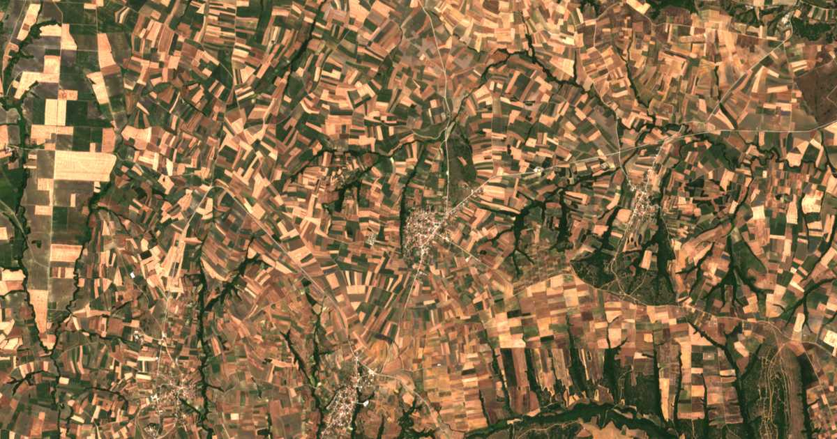 Mapa por satélite de Ampelákia