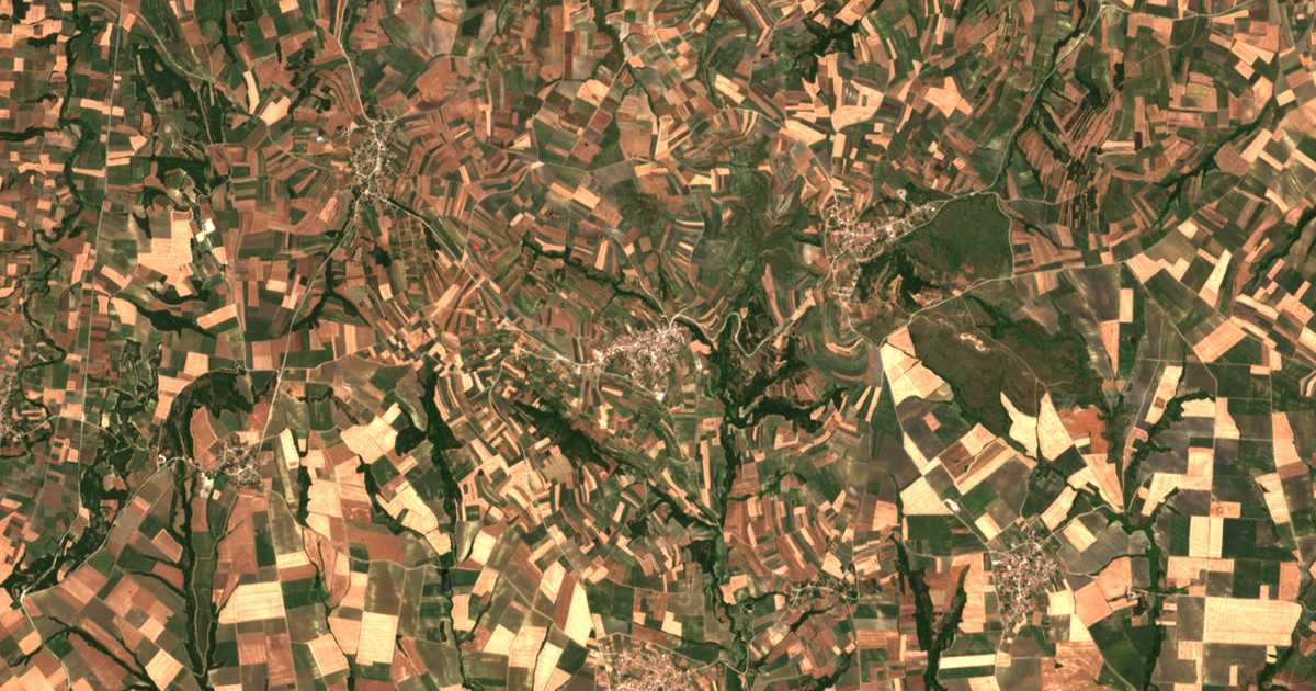 Mapa por satélite de Megáli Doxipára