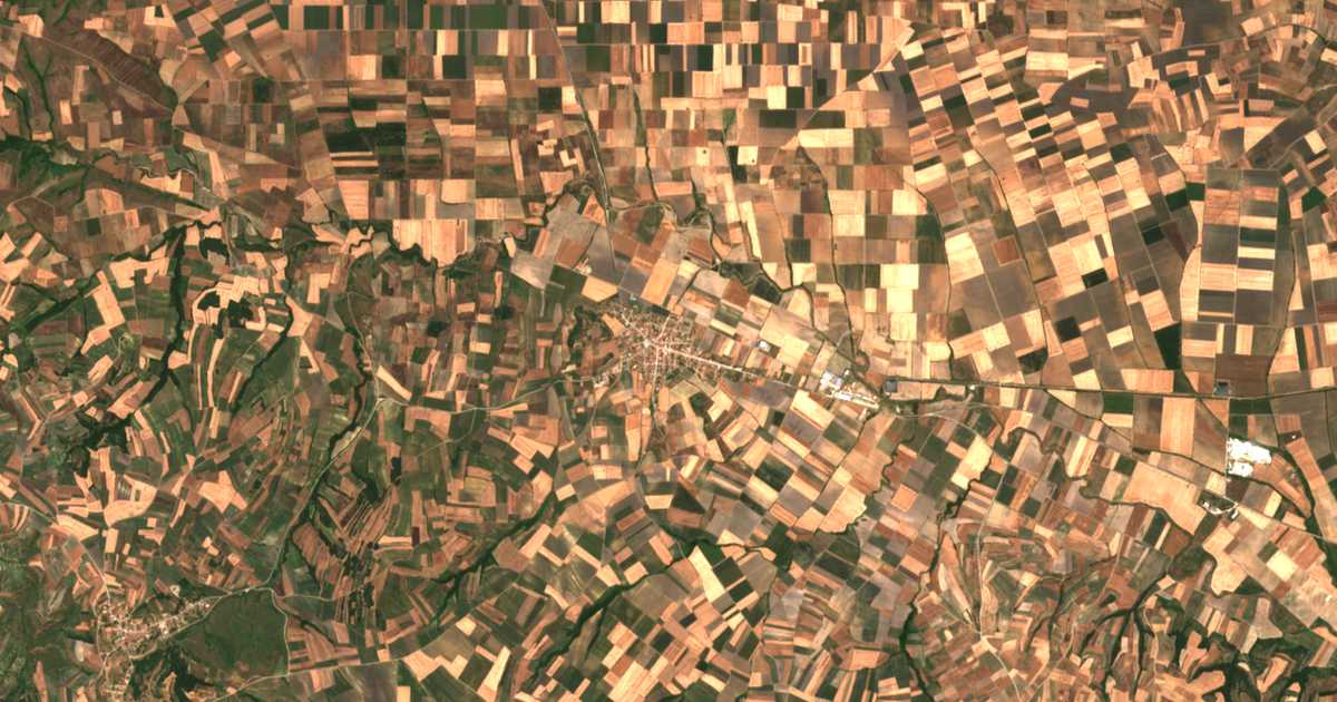Mapa por satélite de Váltos