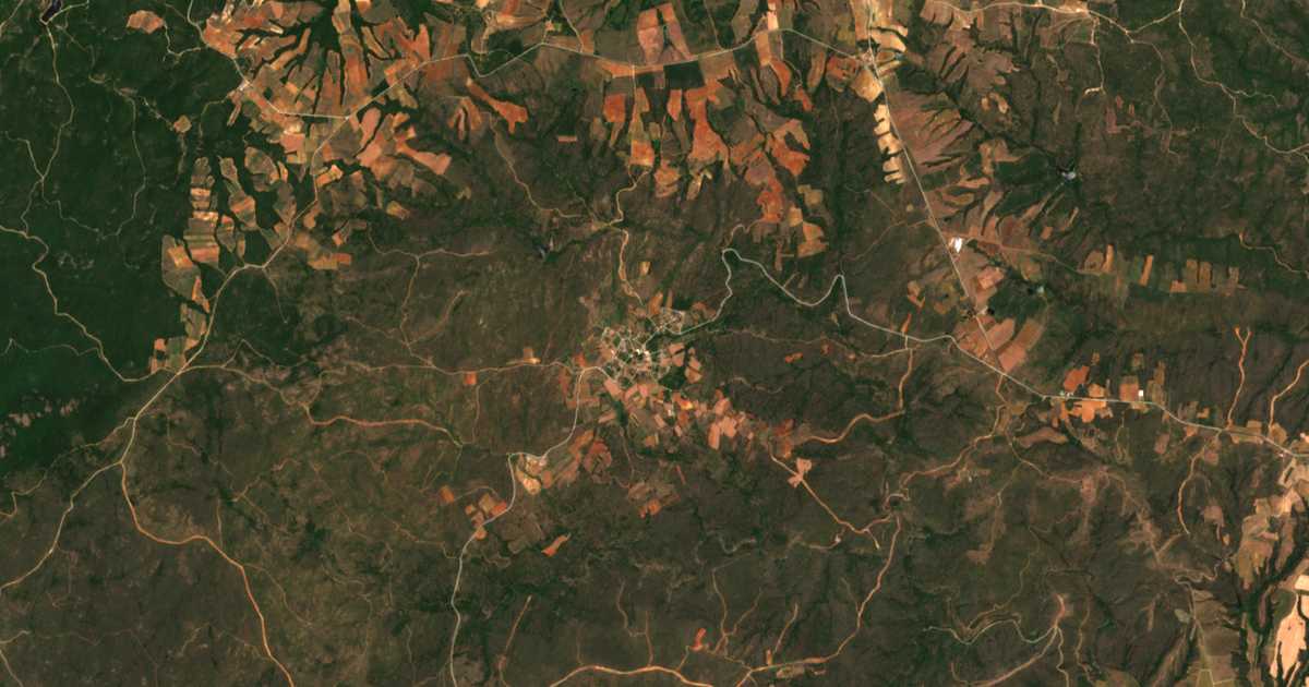 Mapa por satélite de Giannoúli