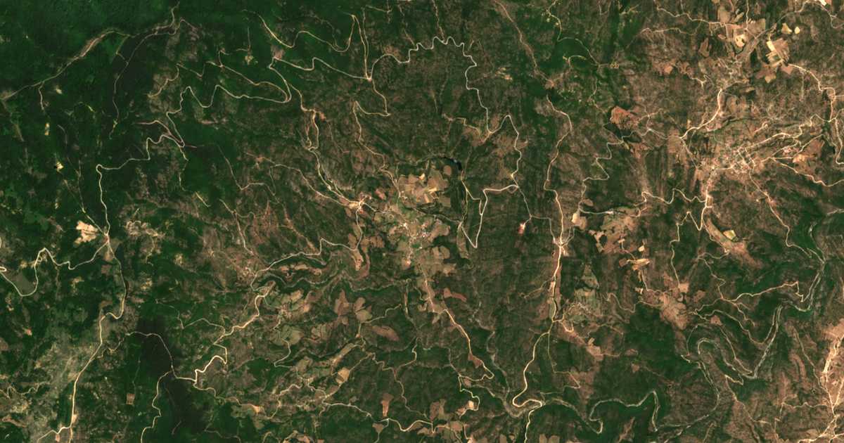Mapa por satélite de Gonikón