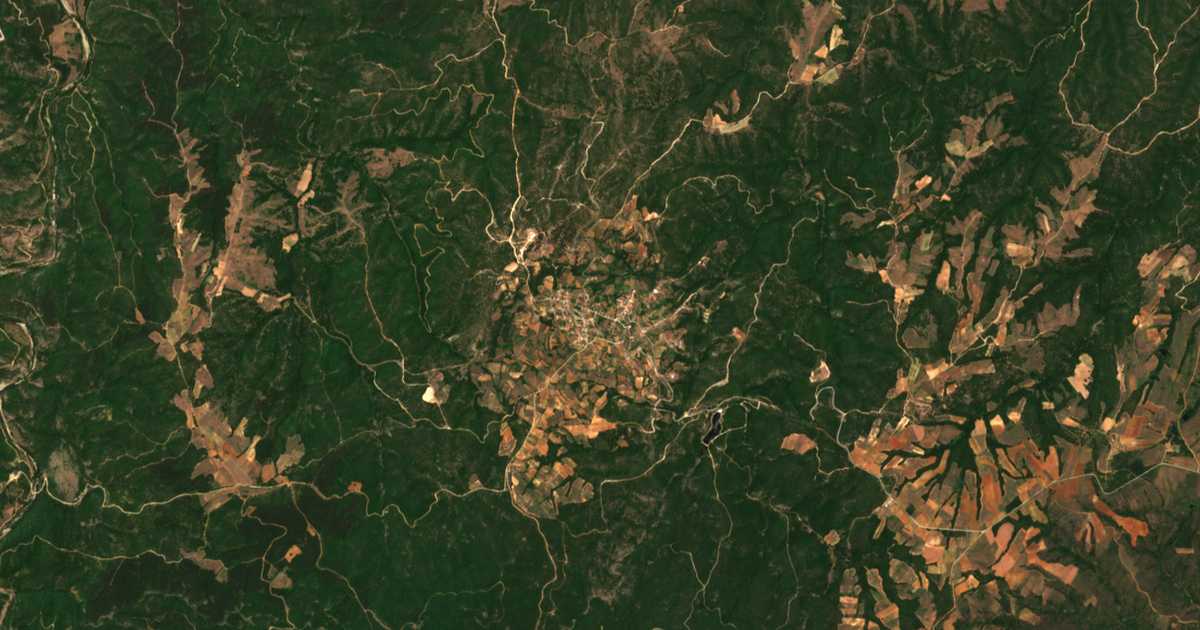Mapa por satélite de Sidiró