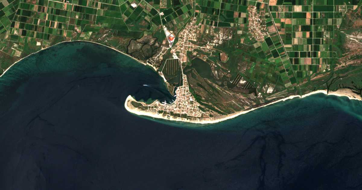 Mapa por satélite de Keramotí