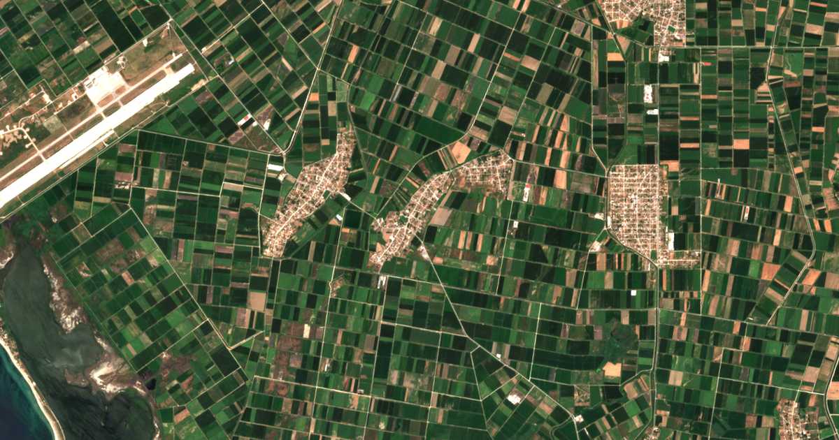 Mapa por satélite de Pigaí