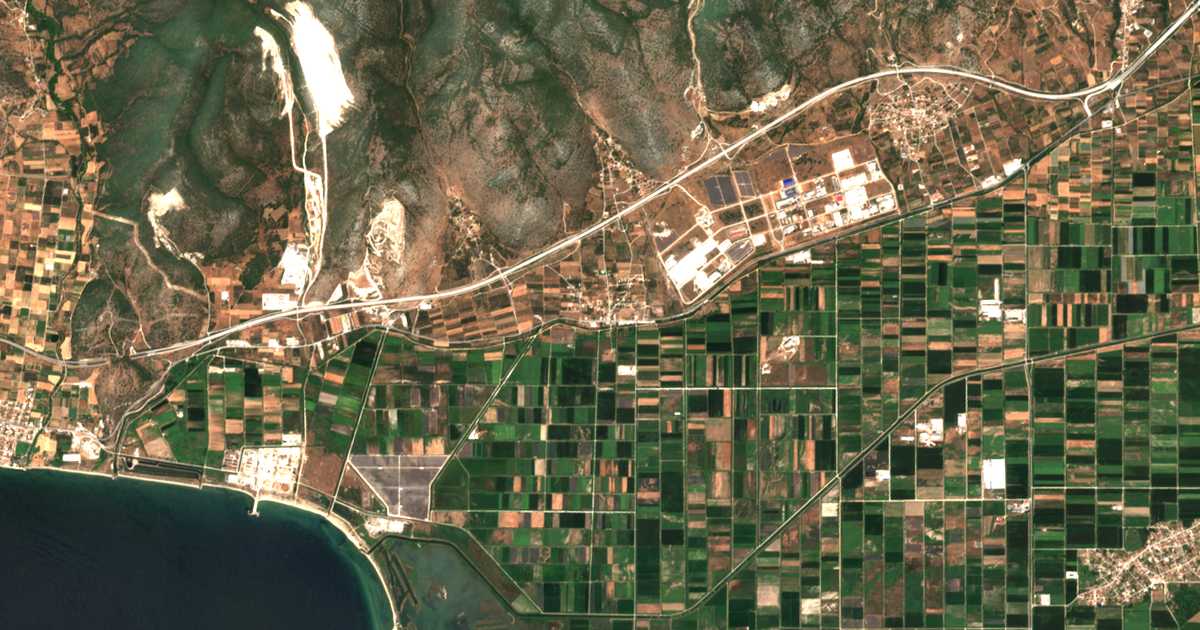 Mapa por satélite de Pontolívadon
