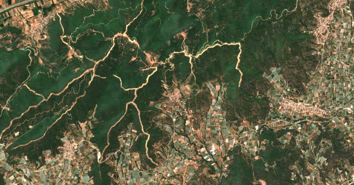 Mapa por satélite de Myrtófyton