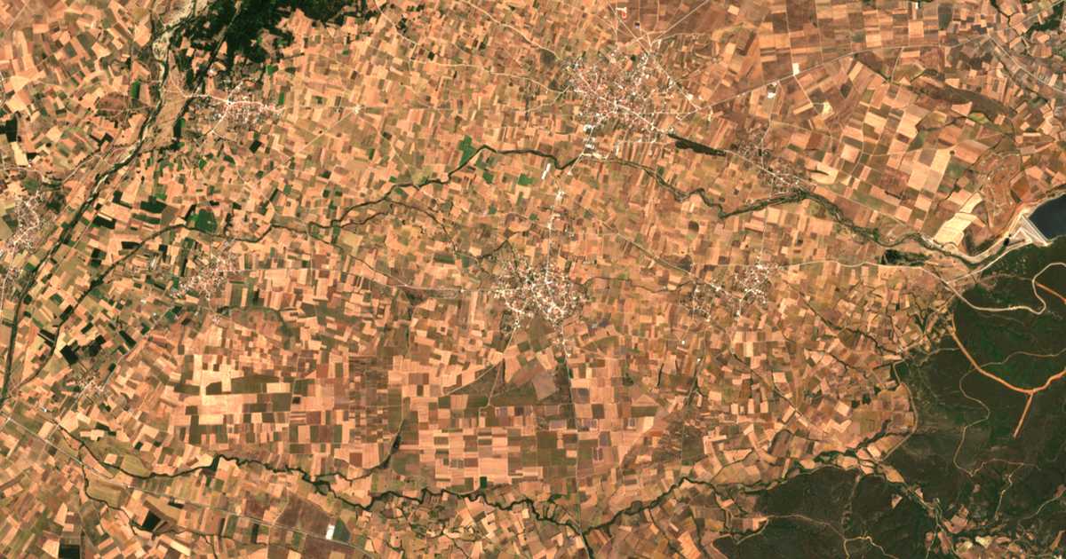 Mapa por satélite de Lýkeion