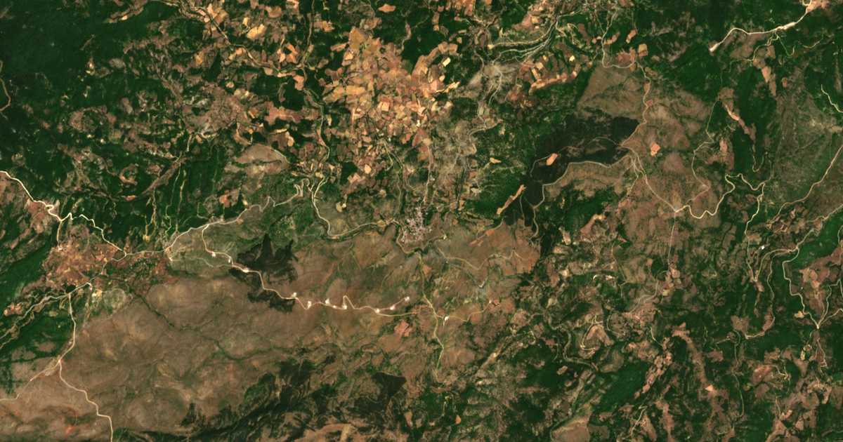 Mapa por satélite de Myrtíski