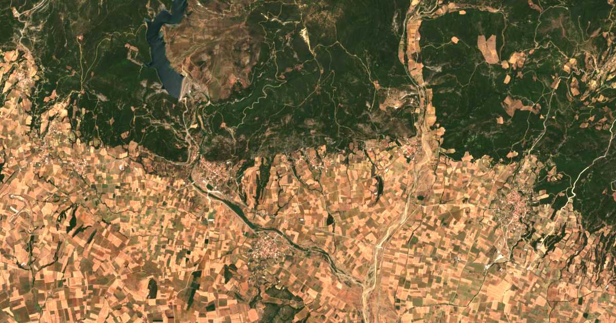 Mapa por satélite de Omirikón