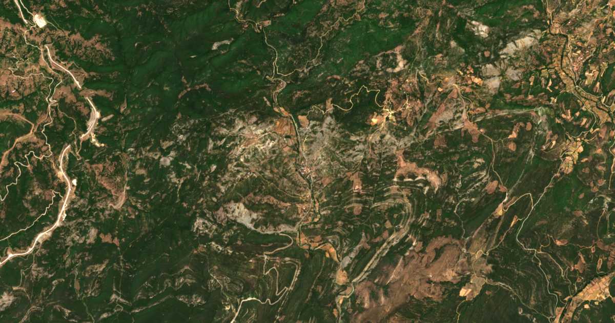 Mapa por satélite de Patermá