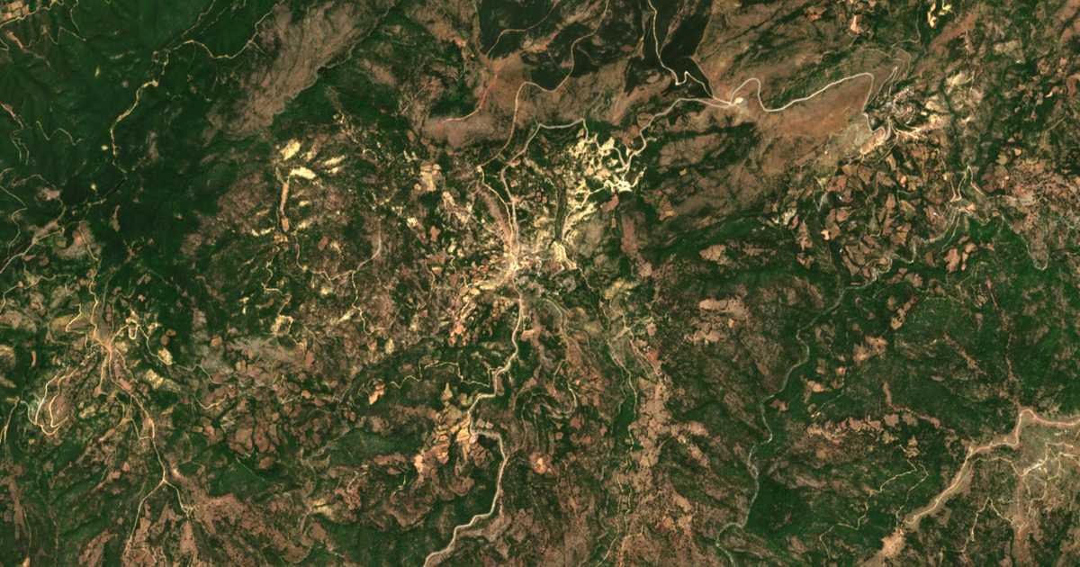 Mapa por satélite de Ragáda