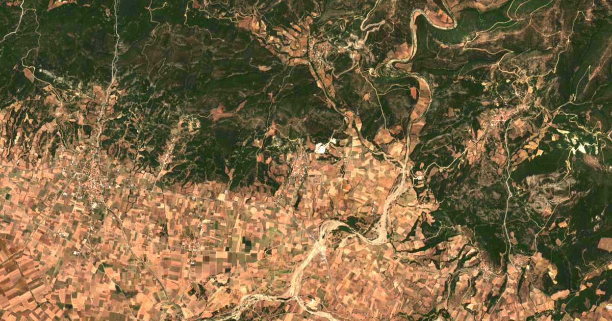 Mapa por satélite de Skáloma