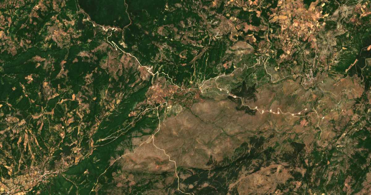 Mapa por satélite de Smigáda