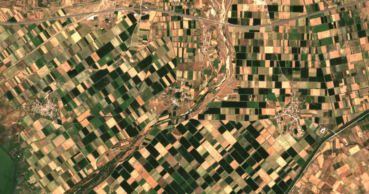 Mapa por satélite de Mosaïkón