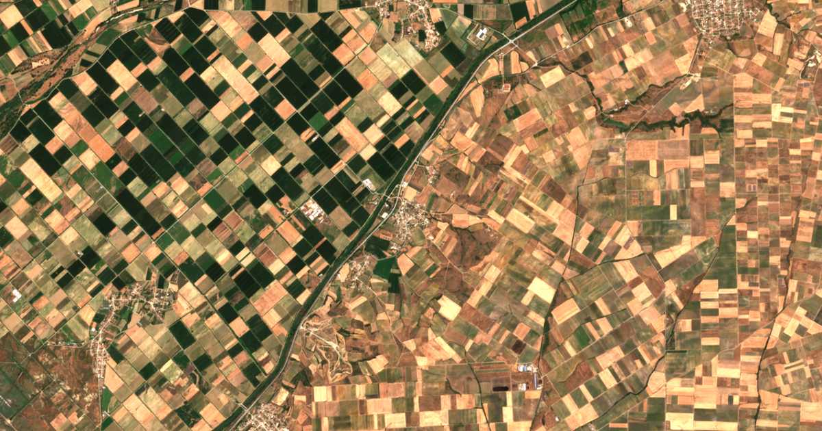 Mapa por satélite de Palládion