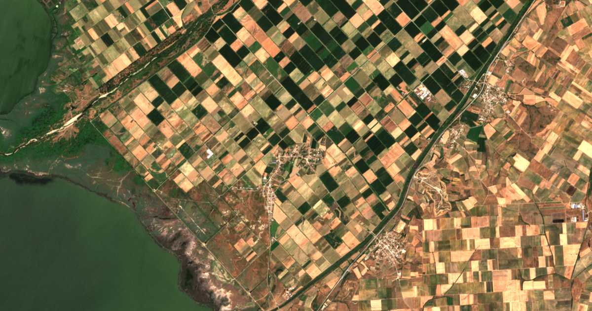 Mapa por satélite de Sálpi