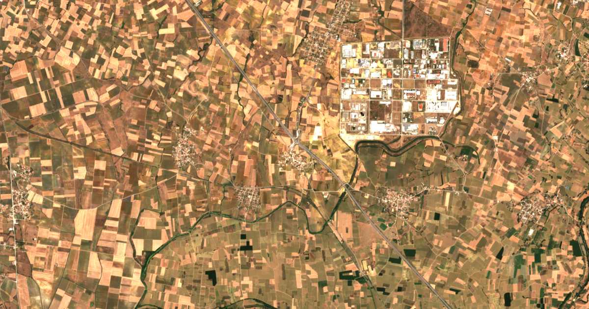 Mapa por satélite de Fýlakas