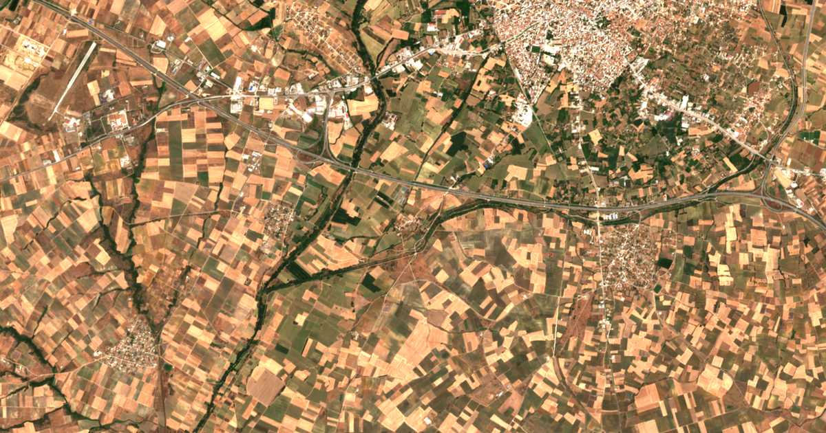Mapa por satélite de Itéa