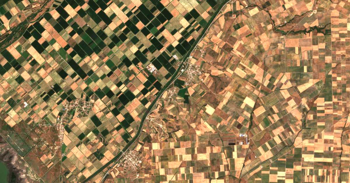 Mapa por satélite de Kallísti