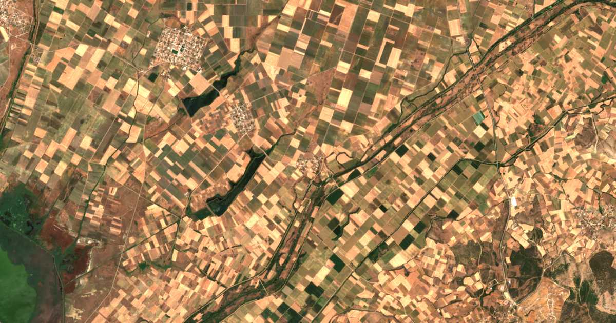Mapa por satélite de Mavrommátion