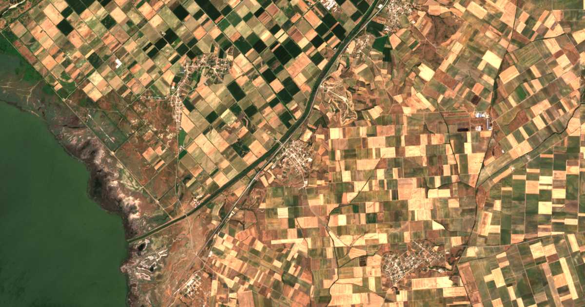 Mapa por satélite de Néa Kallísti