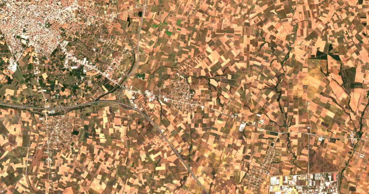 Mapa por satélite de Rodítis
