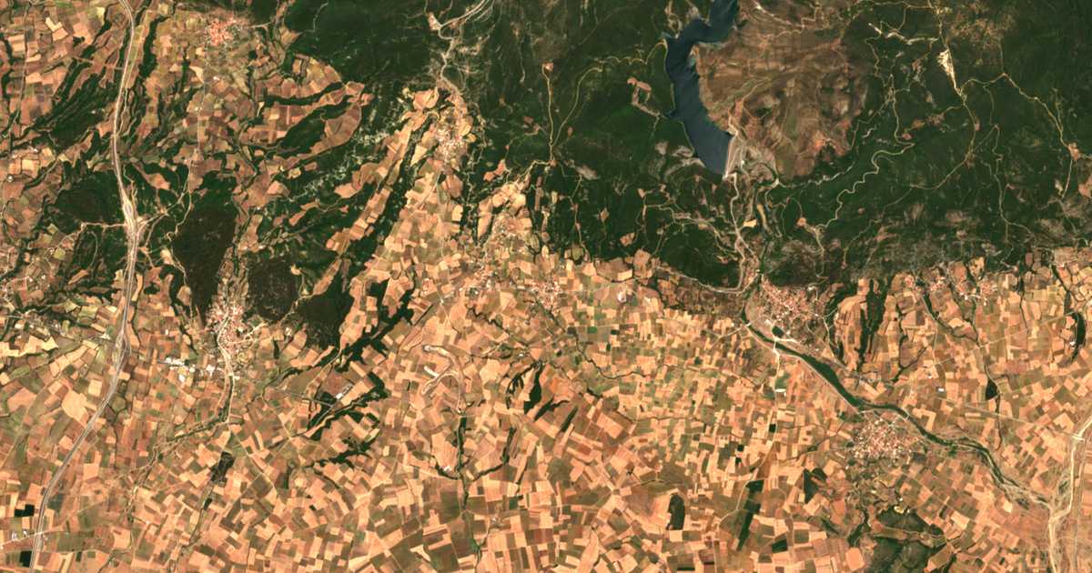 Mapa por satélite de Stylárion