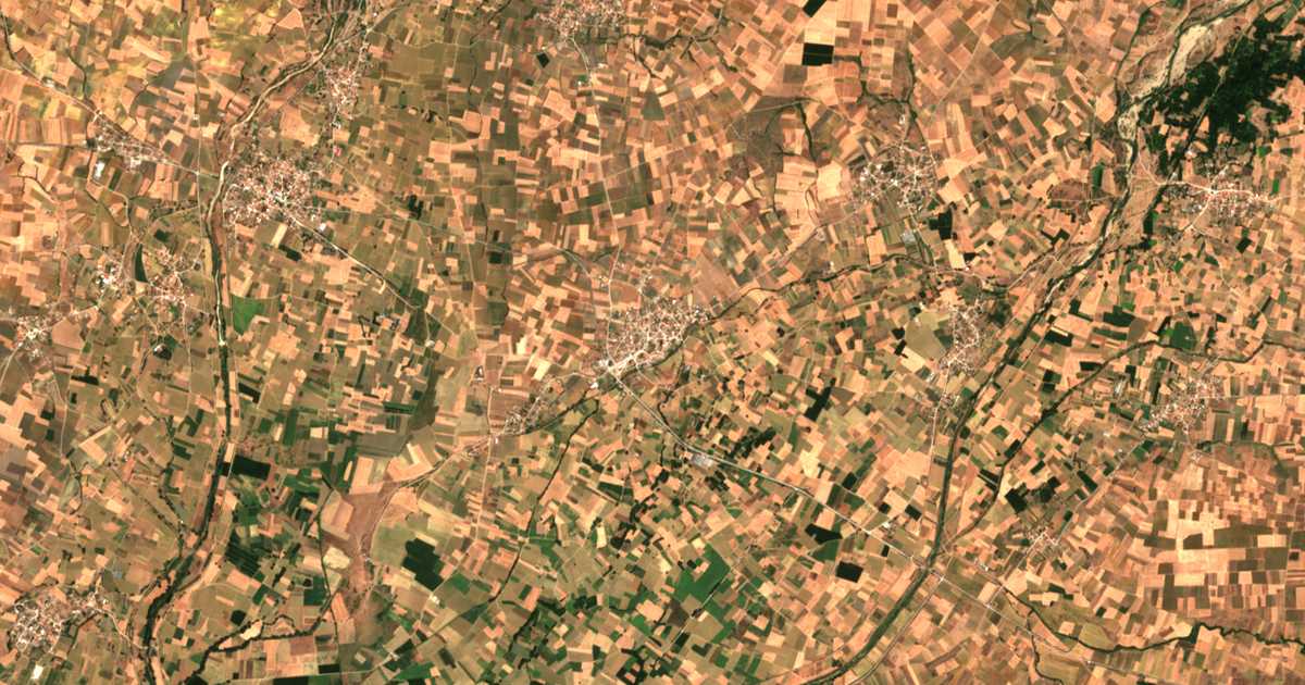 Mapa por satélite de Arísvi