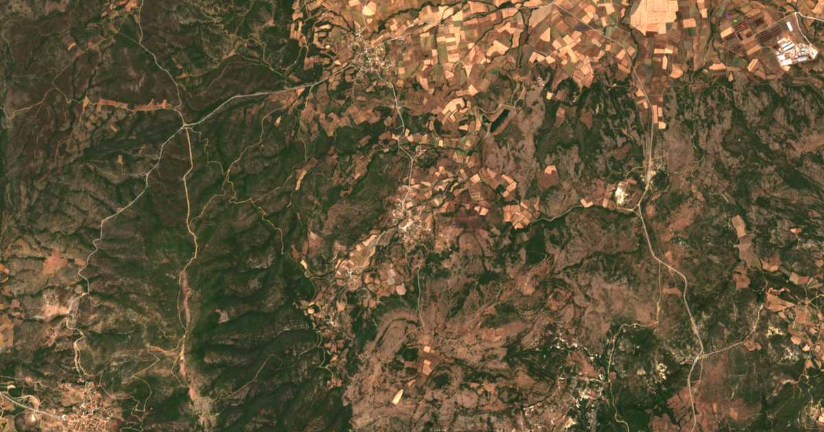 Mapa por satélite de Askitaí
