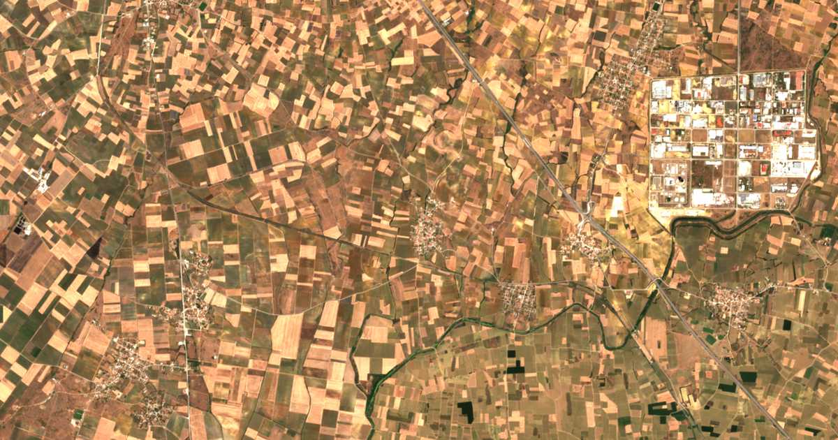 Mapa por satélite de Ísalon