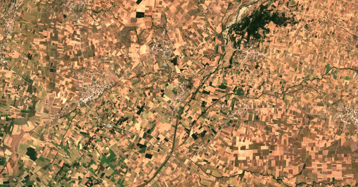 Mapa por satélite de Protáton