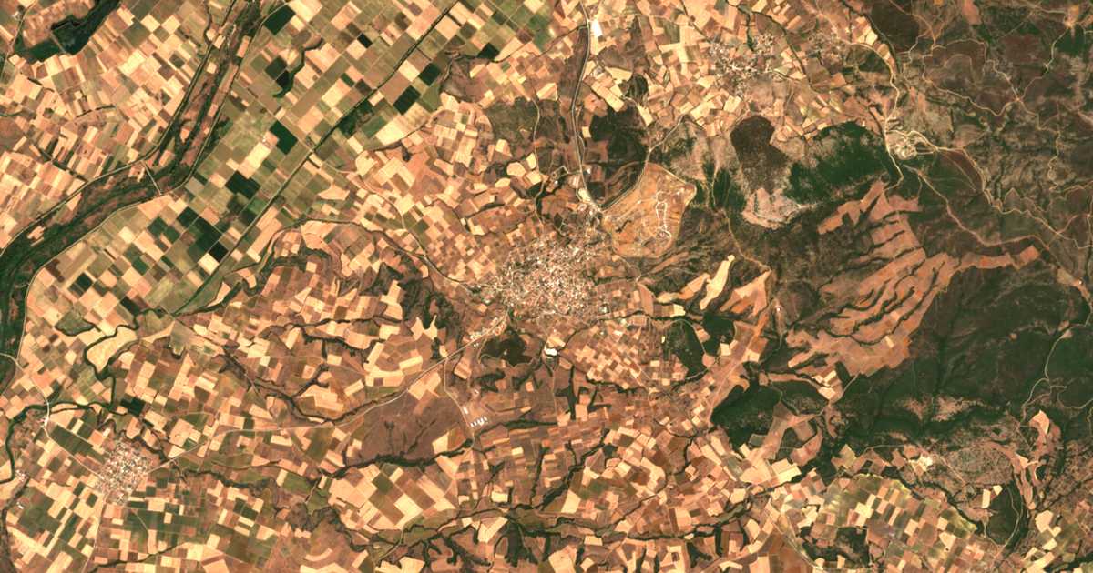 Mapa por satélite de Xylaganí