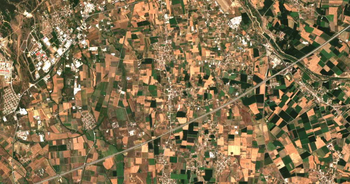 Mapa por satélite de Diomídeia