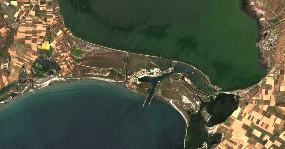 Mapa por satélite de Porto Lagos
