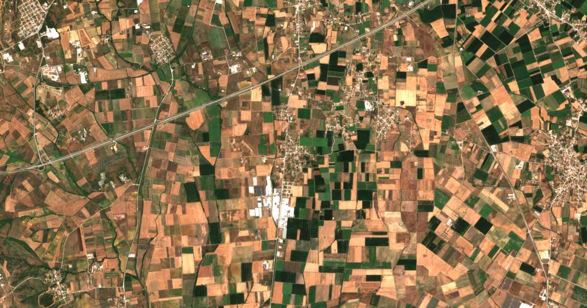 Mapa por satélite de Magikón