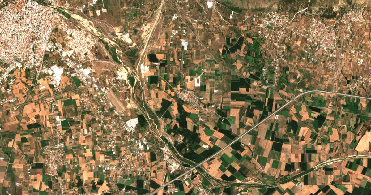 Mapa por satélite de Pigádia