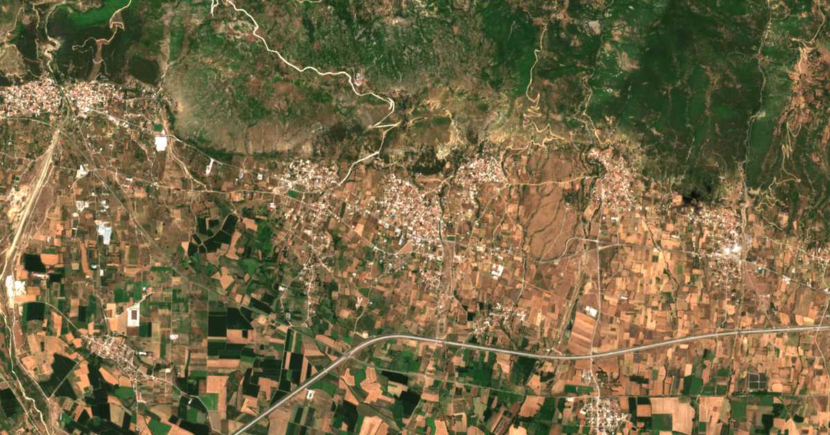 Mapa por satélite de Séleron