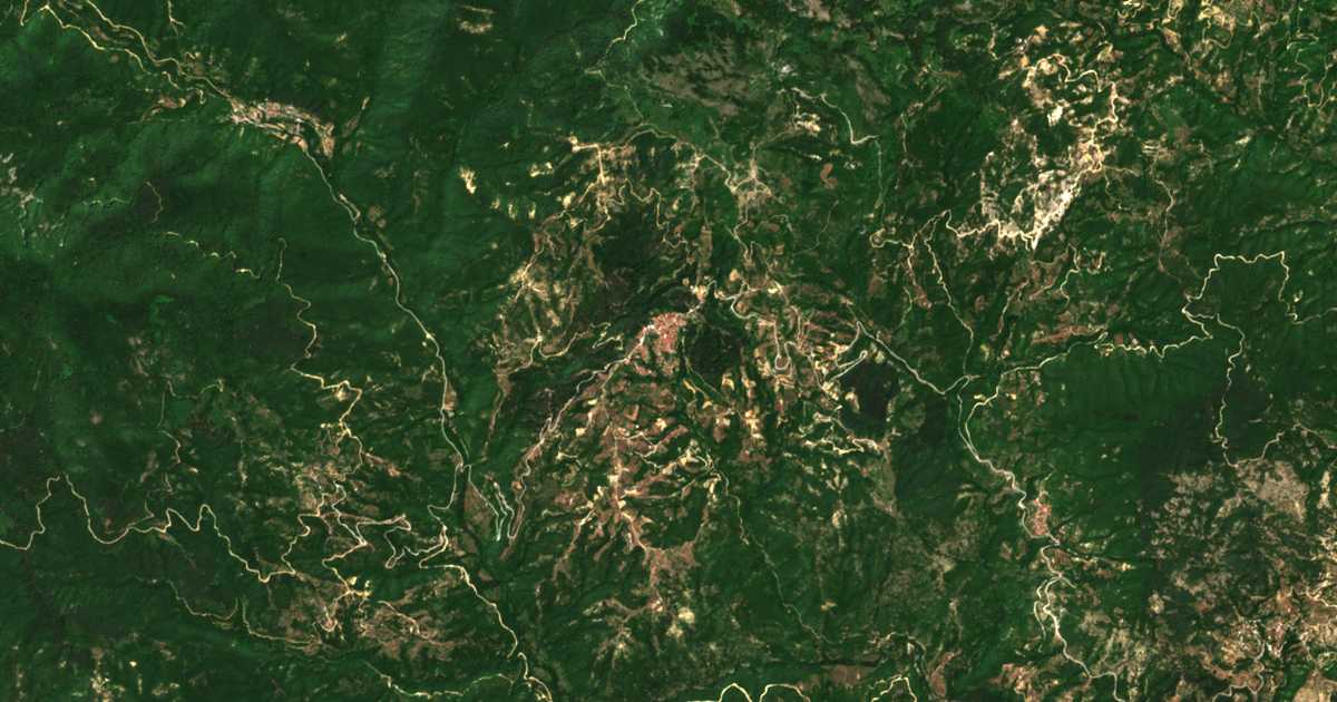 Mapa por satélite de Oraíon