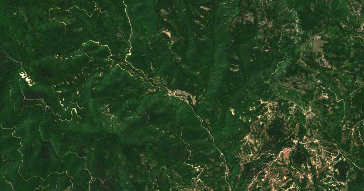 Mapa por satélite de Révma