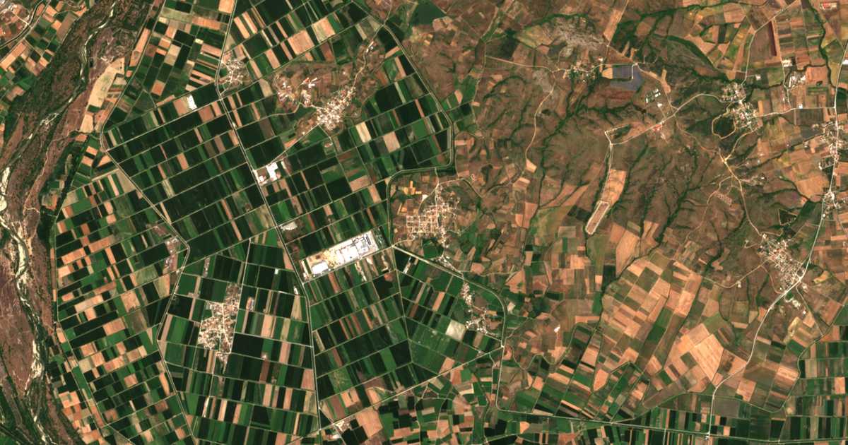 Mapa por satélite de Ólvion