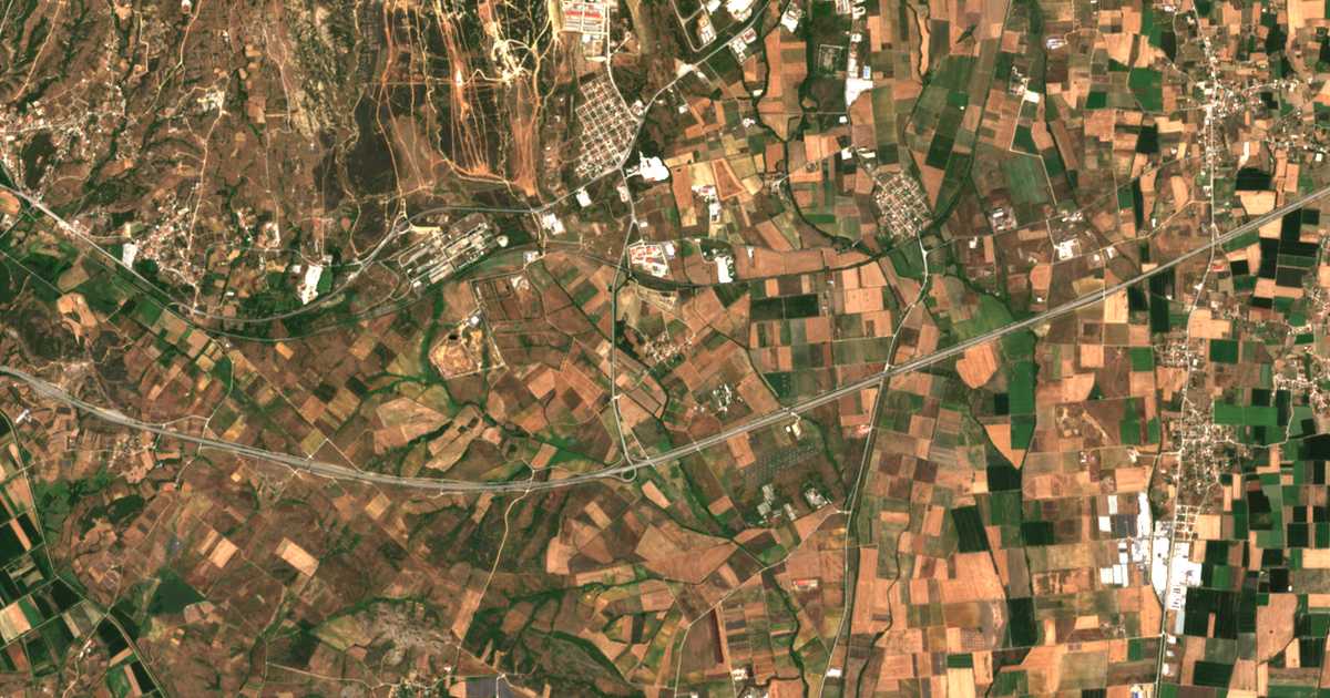 Mapa por satélite de Vaniánon