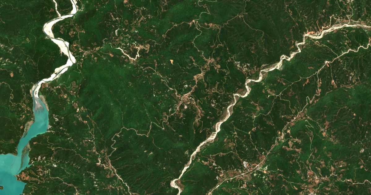 Mapa por satélite de Anemorráchi