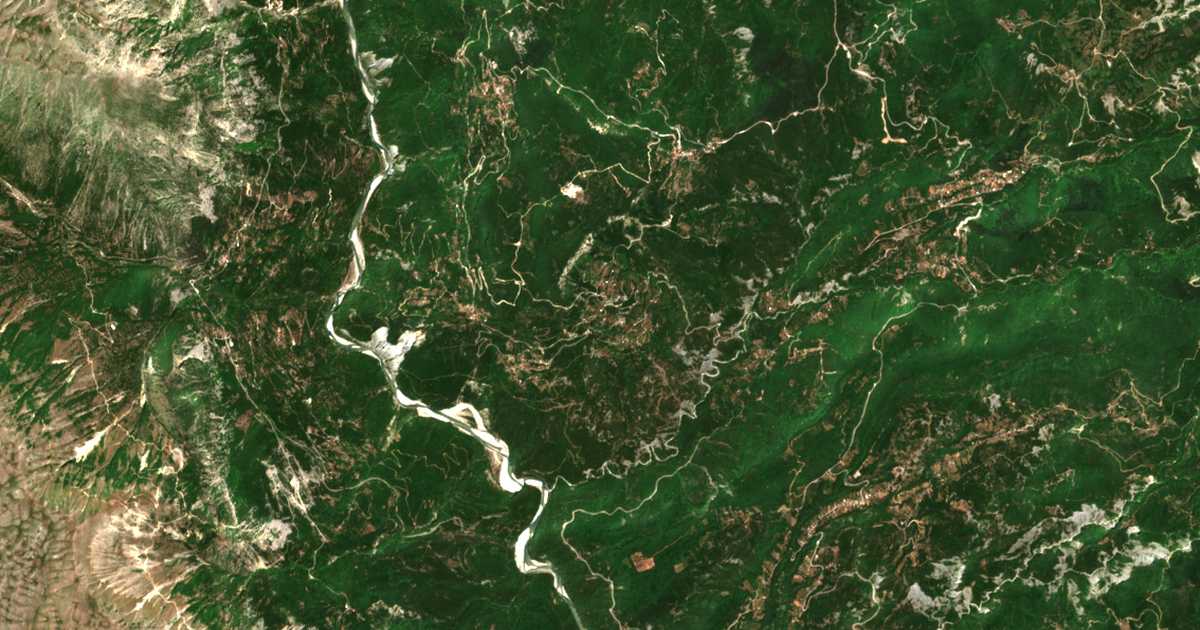 Mapa por satélite de Káto Graikikón