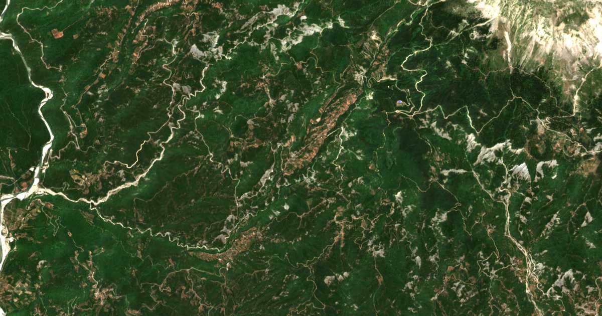 Mapa por satélite de Kypséli