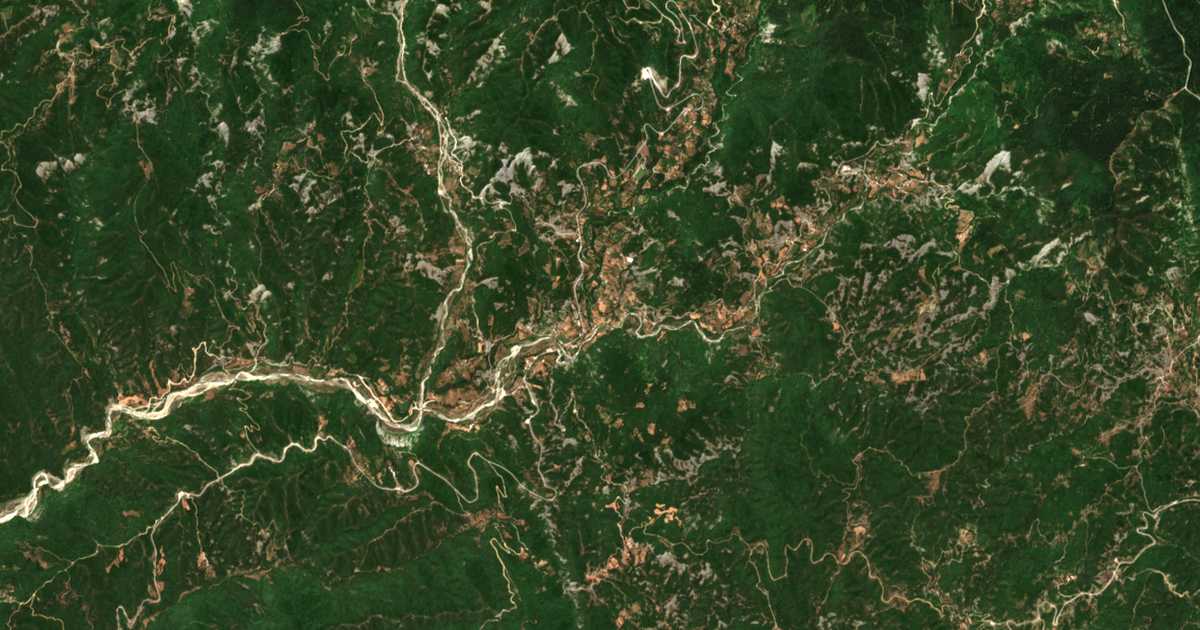 Mapa por satélite de Palaiokátounon