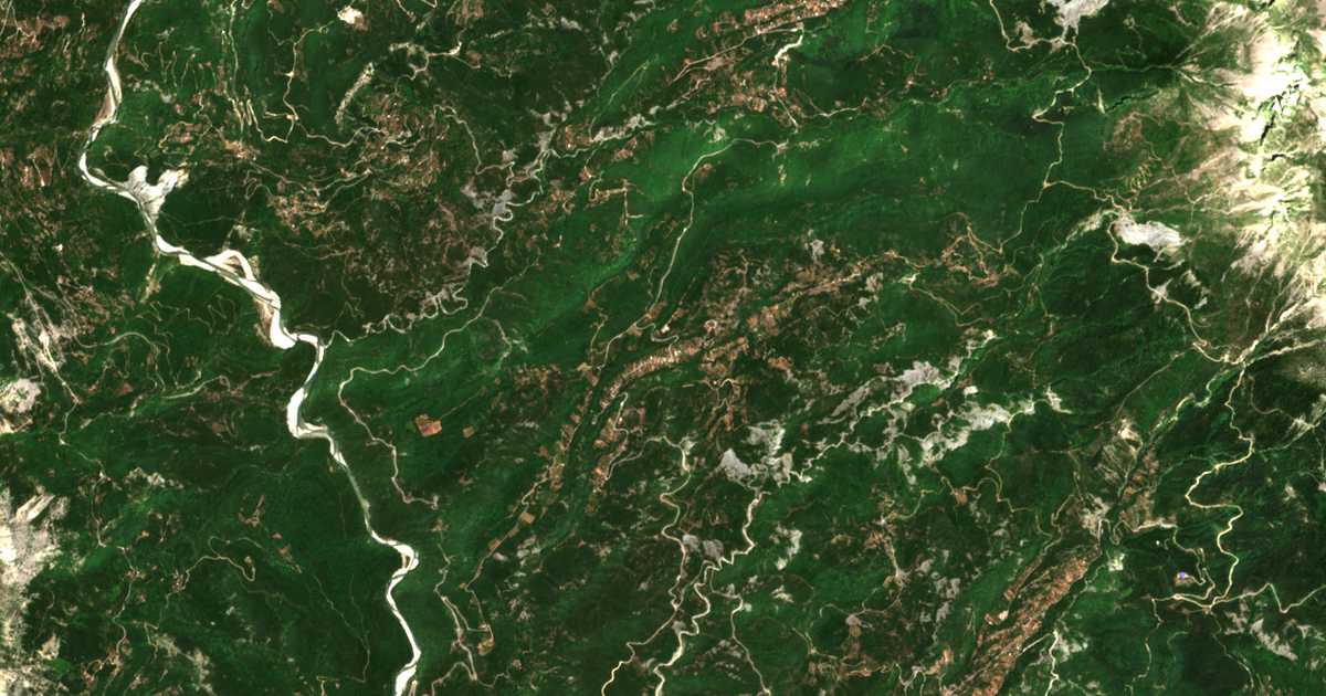 Mapa por satélite de Rámia