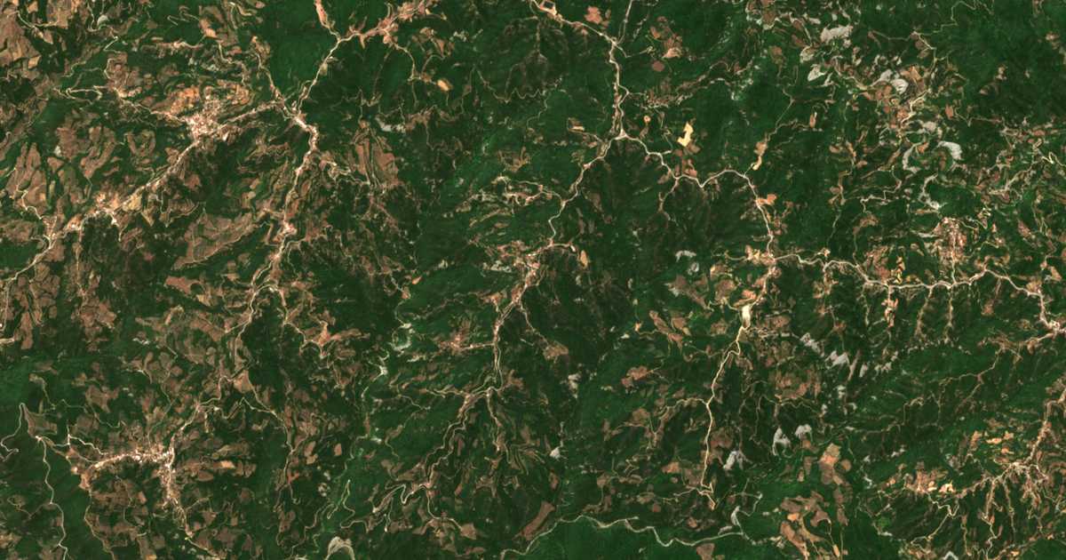 Mapa por satélite de Dimárion