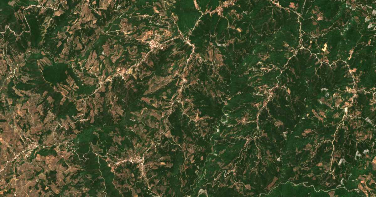 Mapa por satélite de Palaiochorákion
